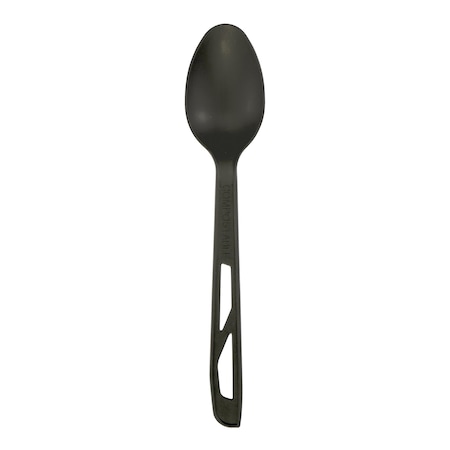 Hoffmaster 6.5" Black Plastic Spoons PK 1000 PK 883389